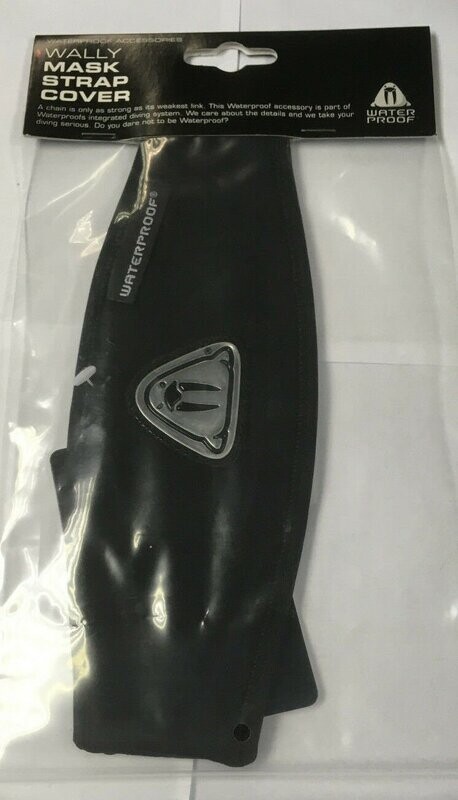 Waterproof brand WALLY Mask  TAMER  slap . strap neoprene cover in black