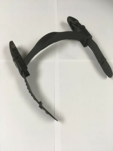 TUSA   Fin Strap Original Replacement Set Black Quick Release