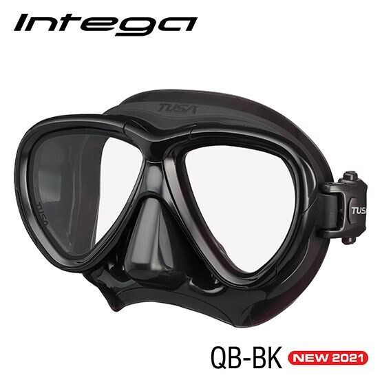 TUSA M2004 QB Intega Scuba Diving with Black Silicone Skirt
