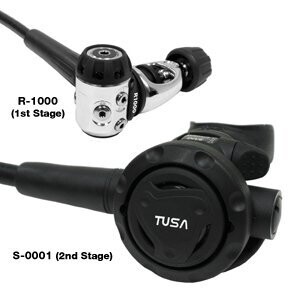 TUSA RS1001 Scuba Diving Breathing Regulator, CONNECTION: ACLAMP