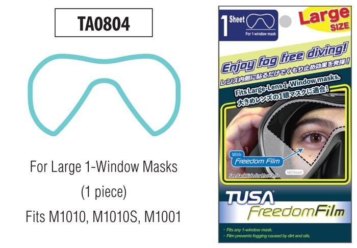 TUSA  Anti-Fog Film - Single Lens (Large)