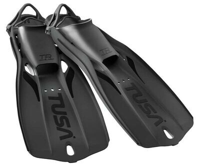 TUSA FINS SF-0110 TRAVEL RIGHT IN BLACK