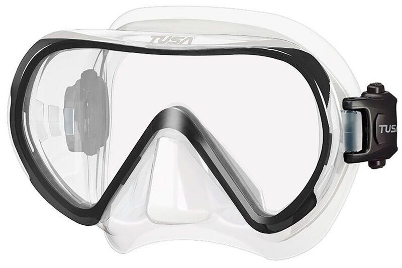 TUSA M1011 INO SCUBA DIVING  Mask With Clear Silicone Skirt