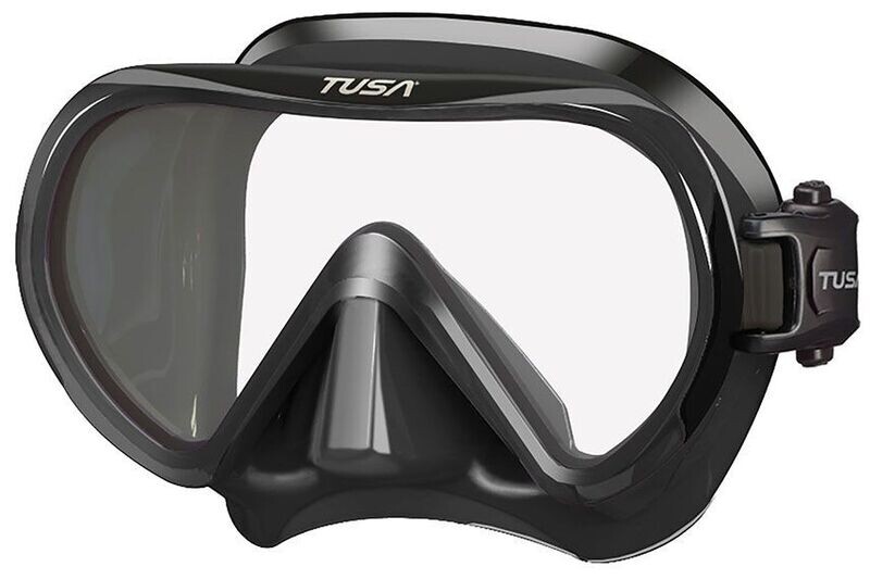 TUSA M1011 INO Scuba Diving  Mask With Black Silicone Skirt