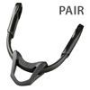 TUSA Fin Strap Set (Pair)  TA0915 Universal Bungee  - Black