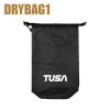 TUSA DRYBAG 15 LTR BLACK