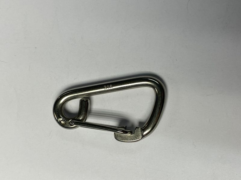 2.5" Stainless Gate Snap Gear Clip