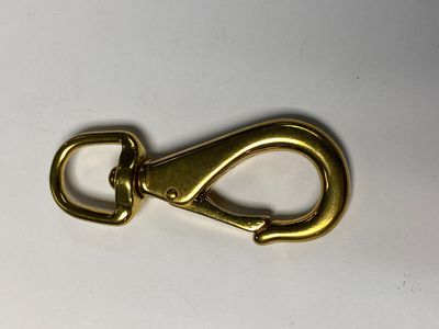 Male Quick Release . 3" Bronze Swivel Gate Snap​