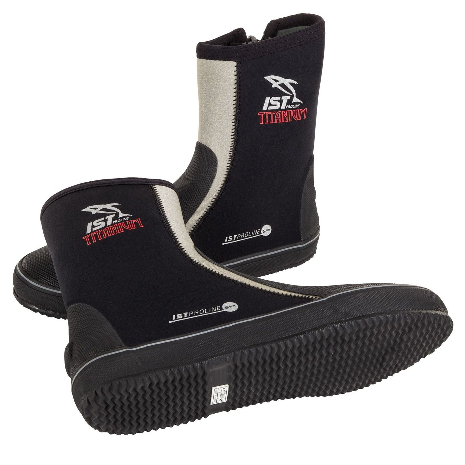IST    Neoprene   5mm Soft Soled  Dive Boot