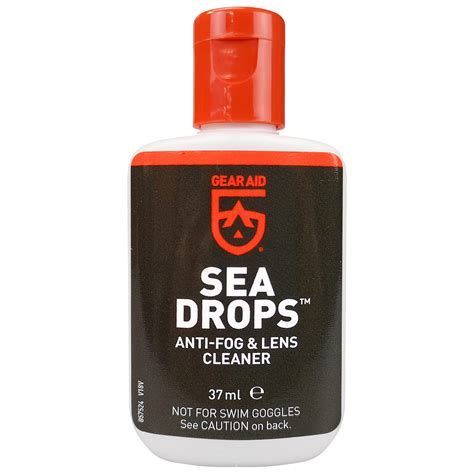 MC NETT GEAR AID Sea Drops Anti Fog & Lens Cleaner 37ML BOTTLE