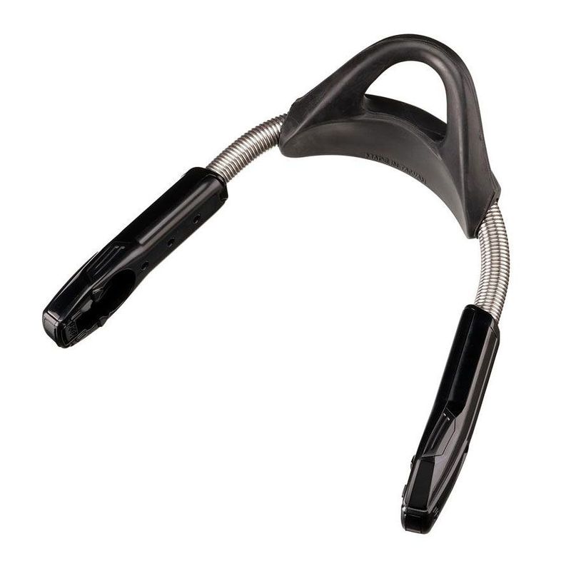 TUSA Fin Strap Set (Pair)  TA0918 Stainless Steel Universal Bungee  - Black