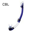 TUSA  SNORKEL  Hyperdry Elite  II  Clear Silicone, COLOUR: COBALT BLUE