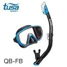 TUSA SPORT 1625 SERENE Mask and Snorkel Set ADULT Black Series TUSA SPORT 1625 SERENE Mask and Snorkel Set ADULT Black Series, COLOUR: FISHTAIL BLUE
