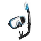 TUSA SPORT  UC-2022 Mask and Snorkel Set Youth PRO, COLOUR: BLACK/FISHTAIL BLUE