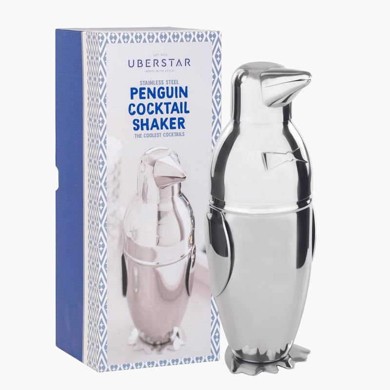 Cocktail-Shaker "PINGUIN"  550ml, Edelstahl