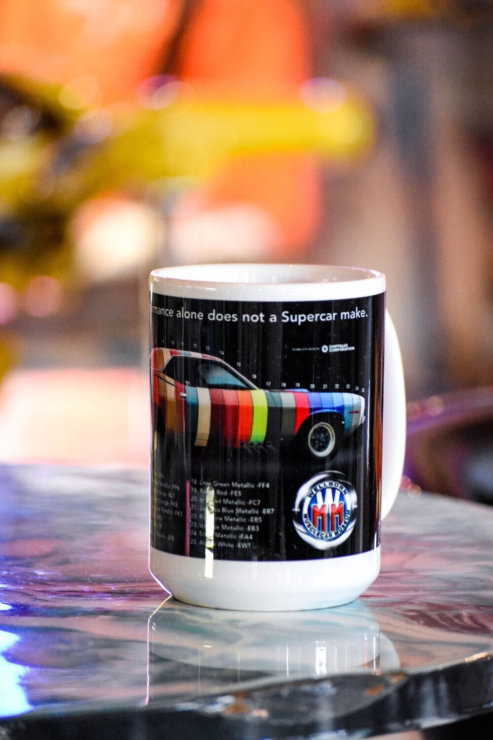 Paint Chip Cuda Mug