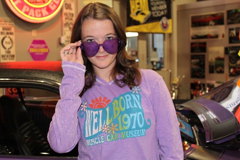 Purple 70&#39;s Theme Hoodie