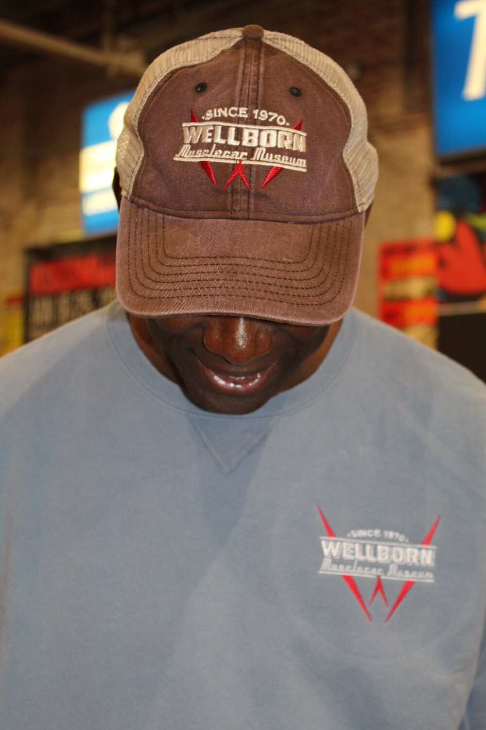 WMM Brown Mesh Cap