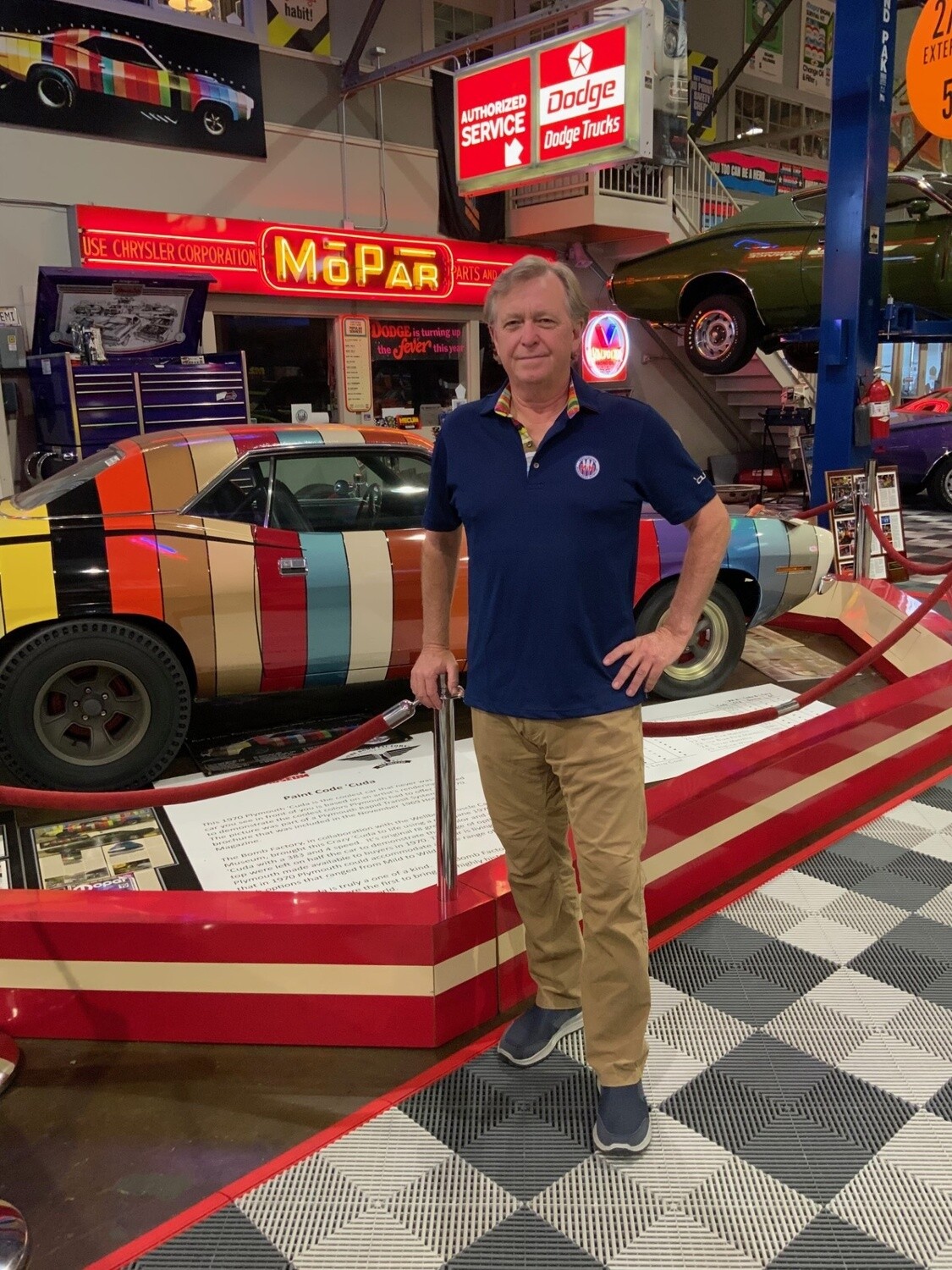 Paint Chip Cuda Polo