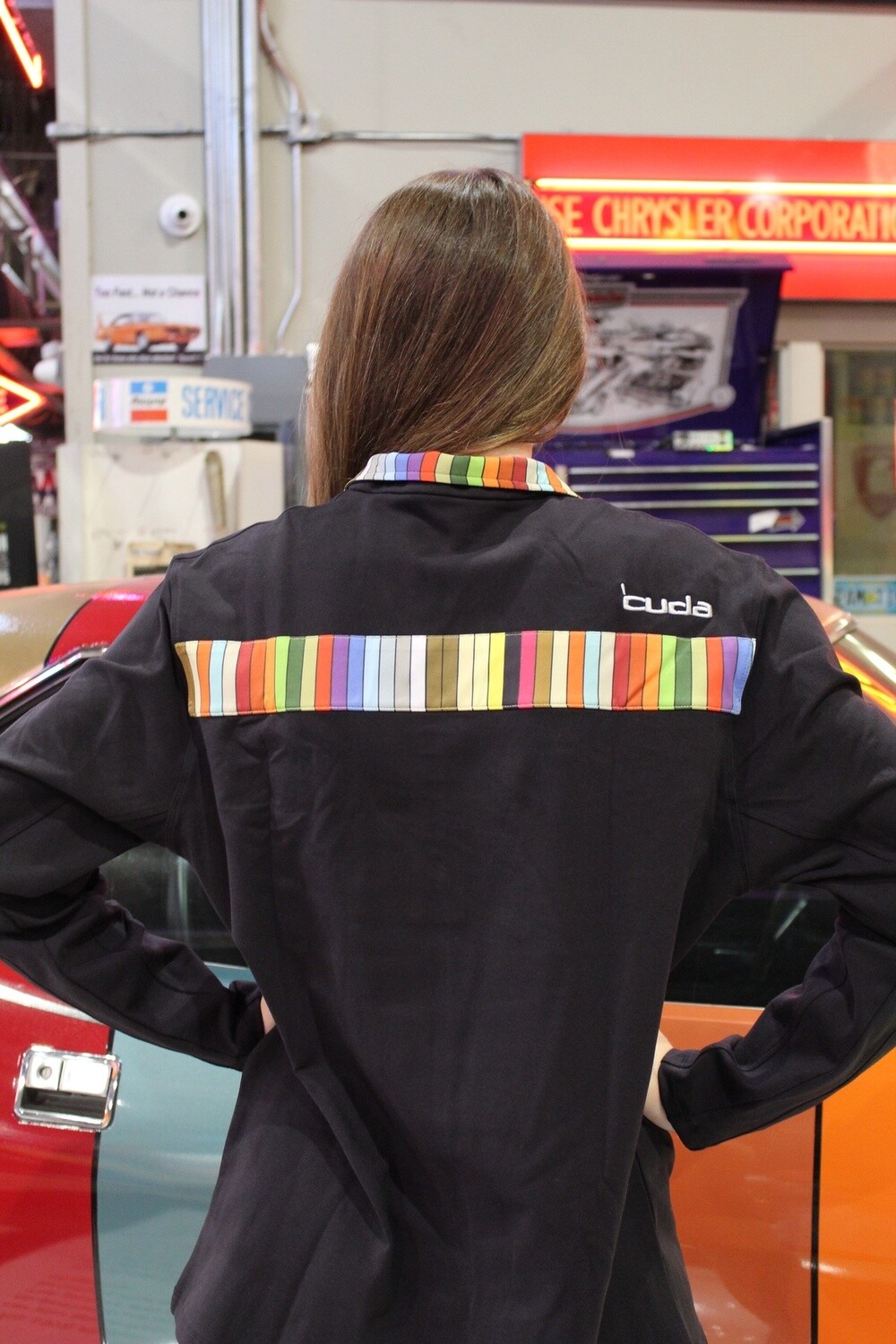 Paint Chip Cuda Half Zip