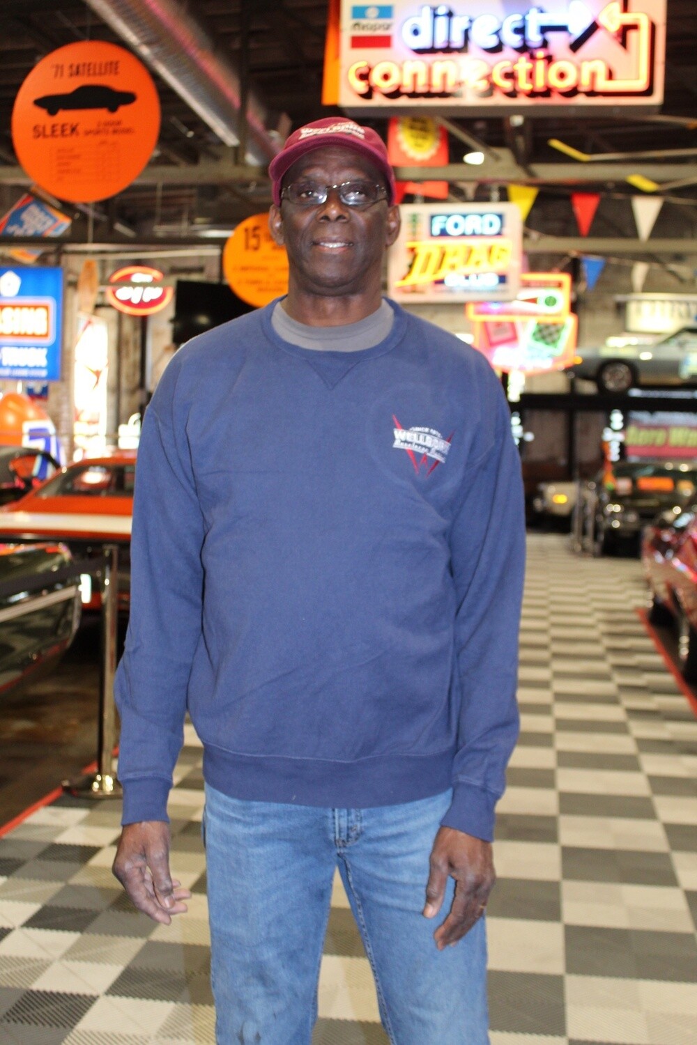 Navy Comfort Wash Sweatshirt