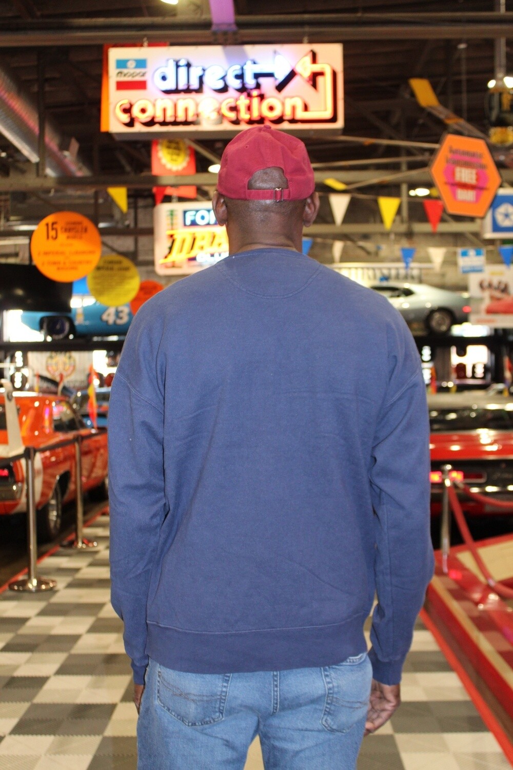 Navy Comfort Wash Sweatshirt