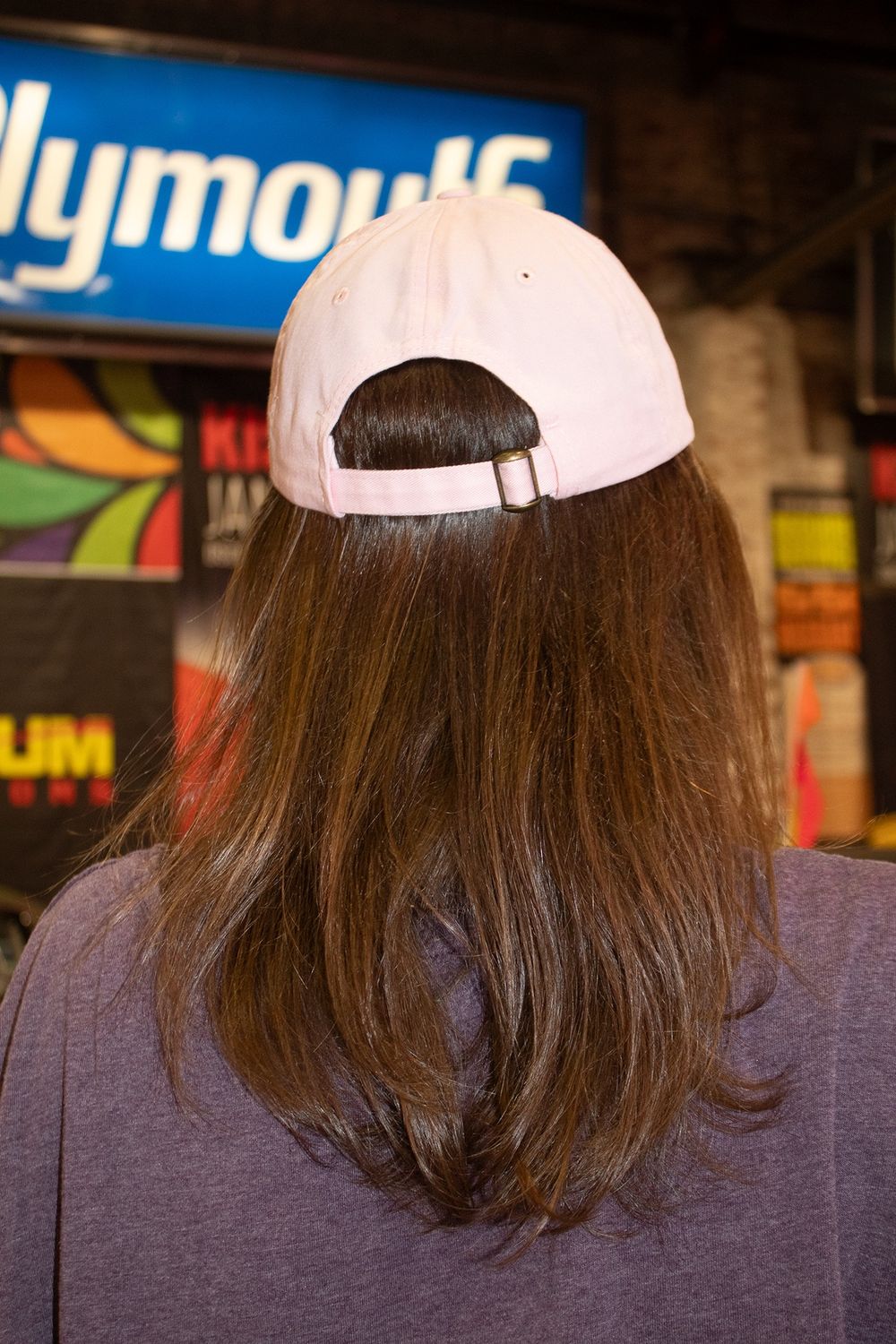 Pink Chino Cap