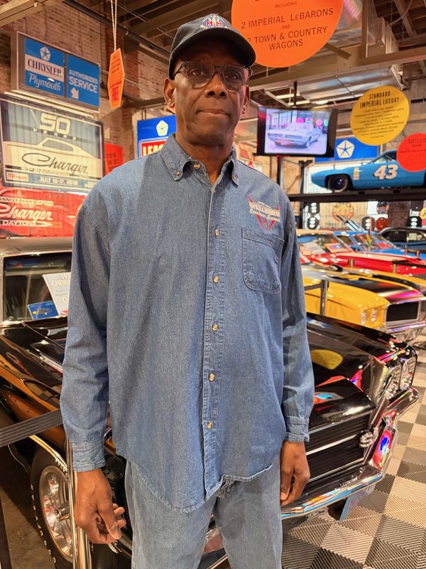 Dark Denim Button Down