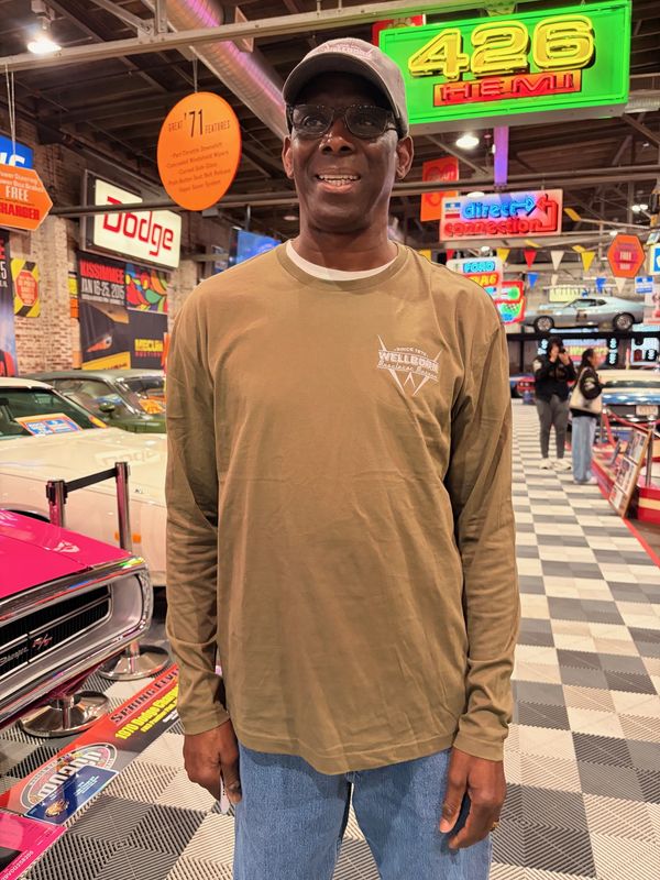 Long Sleeve Emroidered Tee