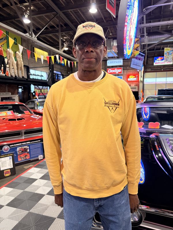 Yellow Comfort Wash Sweatshirt