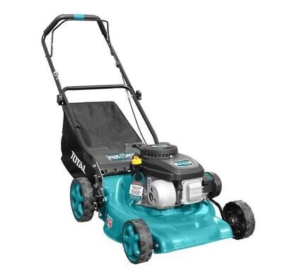 TOTAL GASOLINE LAWN MOWER ZONGSHEN BRAND
ENGINE,
DISPLACEMENT:141CC
RATED POWER:3.0KW(4HP) TOTTGT141181