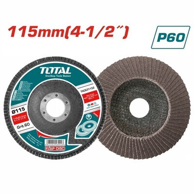 TOTAL Flap disc - P60 TAC631152