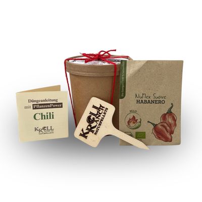 PflanzenPower Geschenkset „Chili“