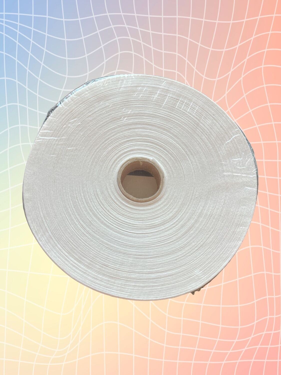Cinta 32mm poliéster aspecto algodón