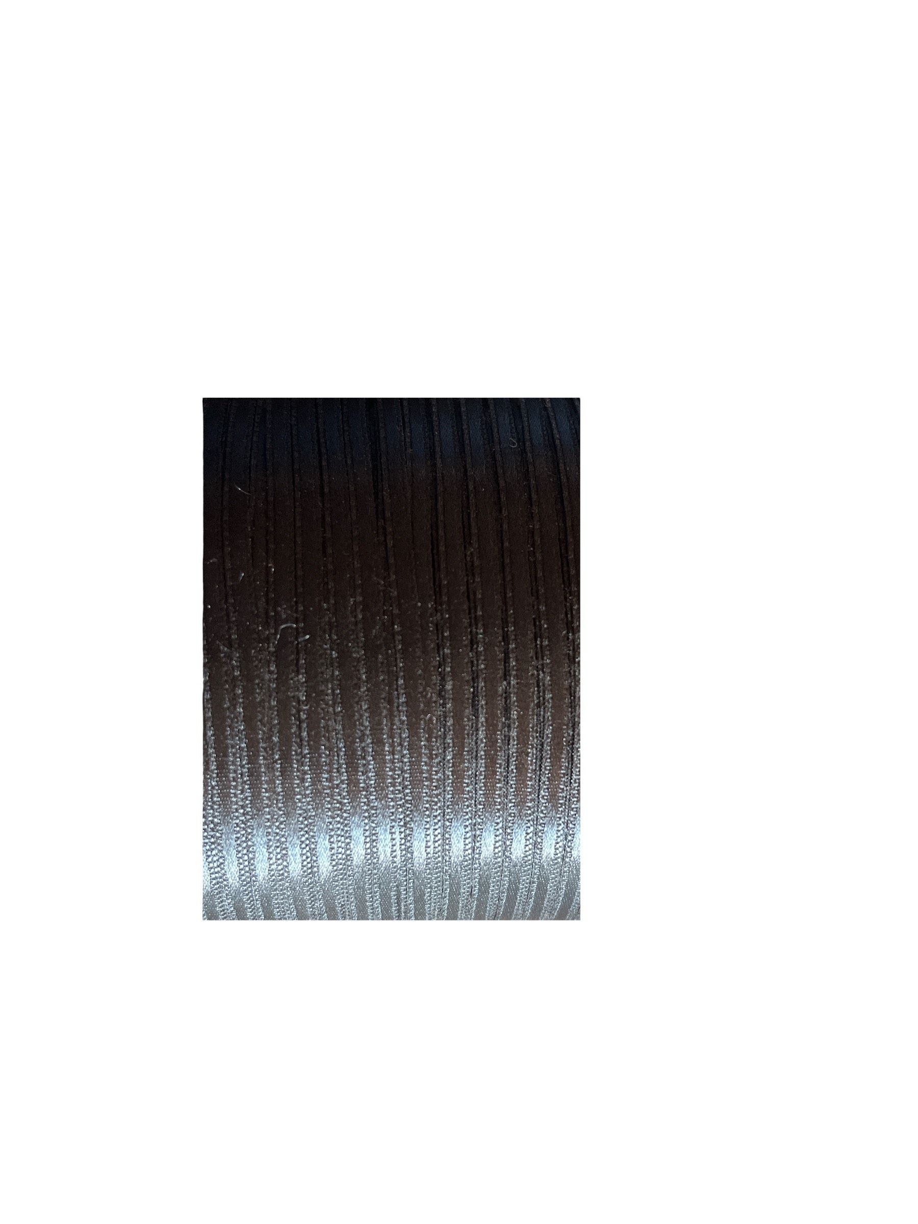 Cinta raso 3mm color negro