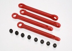 PUSH ROD MOLDED COMPOSITE RED 1/16 - 7018