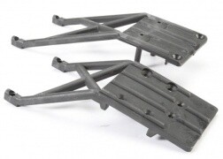 Skidplate front &amp; rear blk - 5837