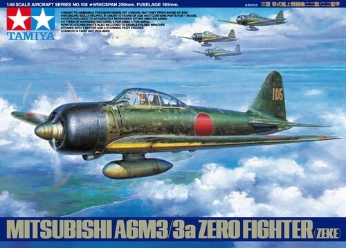 1/48 Mitsubishi A6M3/3a Zero Fighter