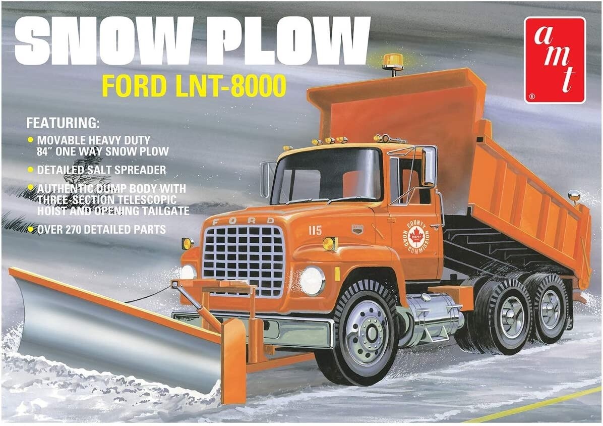 1/25 Ford LNT-8000 Snow Plow