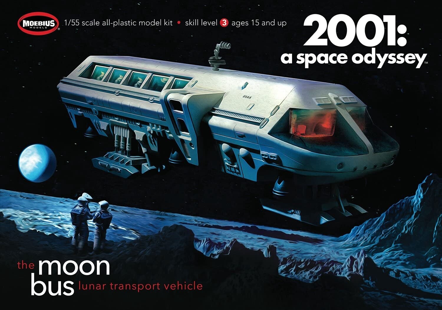 1/55 2001:A Space Odyssey Moon Bus
