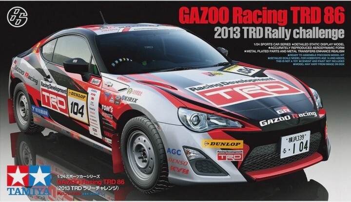 1/24 Gazoo Racing TRD 86 (2013 TRD Rally Challenge)
