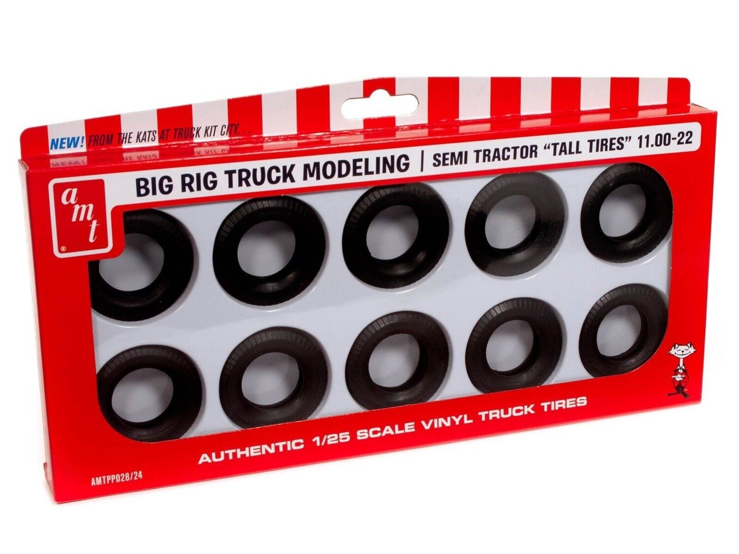 1/25 Big Rig Truck Modeling Semi Tractor &quot;Tall Tires&quot;