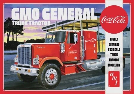 1/25 GMC General Truck Tractor (Coca-Cola)