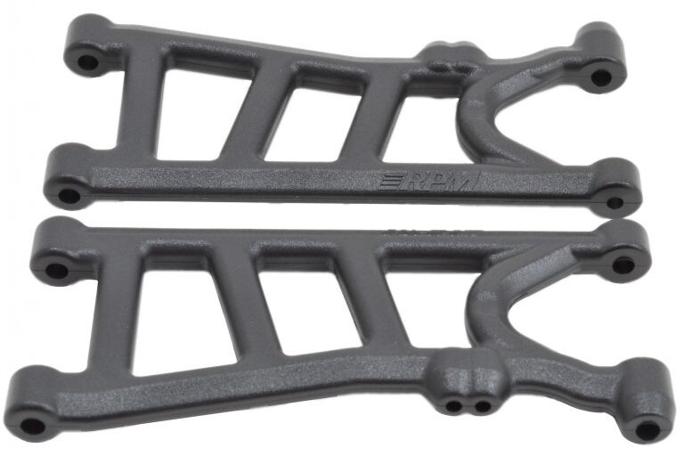 RPM80842  RPM Arrma Typhon 4x4 3S BLX Rear Suspension Arm Set (Black)