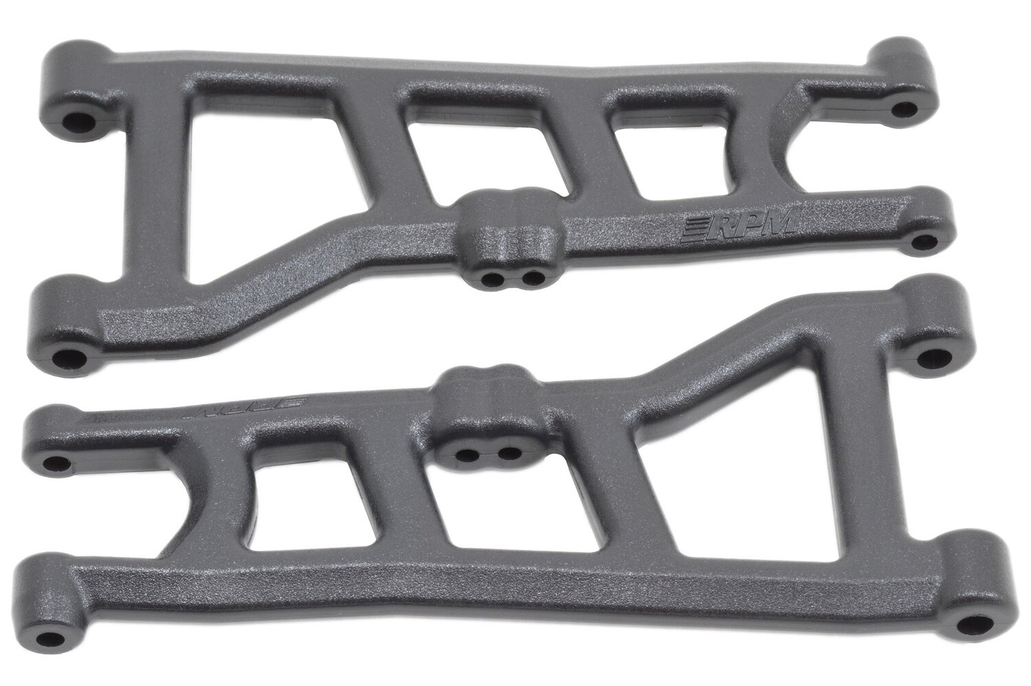 RPM80762  RPM Arrma Typhon 4x4 3S BLX Front Suspension Arm Set (Black)