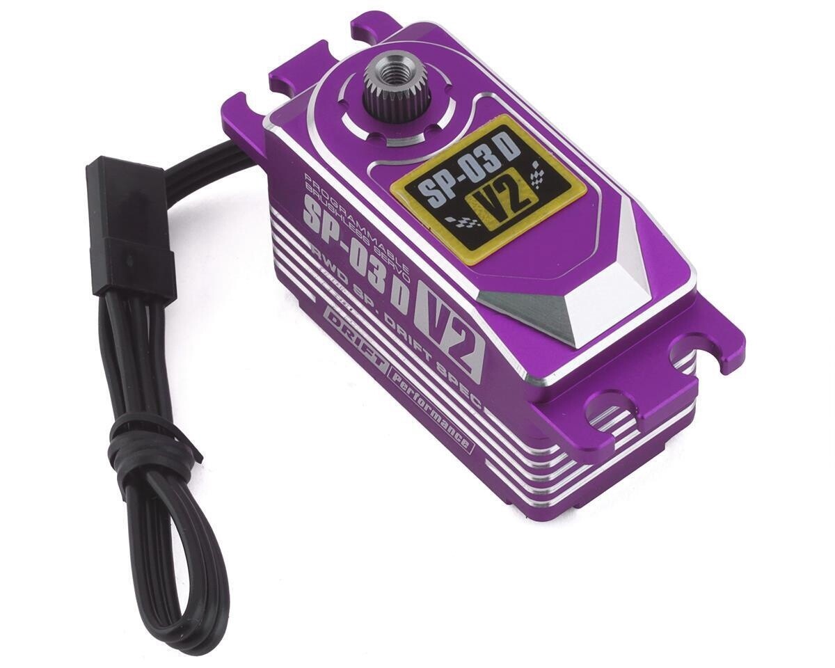YOKSP-03DV2PA SP-03V2 Programable Brushless Drift Servo (Purple) (High Voltage)
