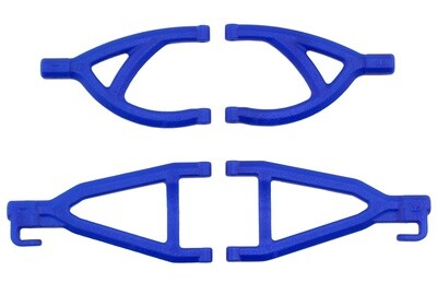 RPM Rear Upper &amp; Lower A-arms (1/16 E-Revo) (Blue)