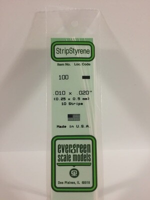 Strip .010x.020 (100) 10 pg