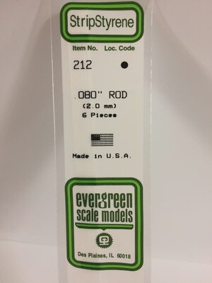 Strip .080&quot; Rod   (212)
