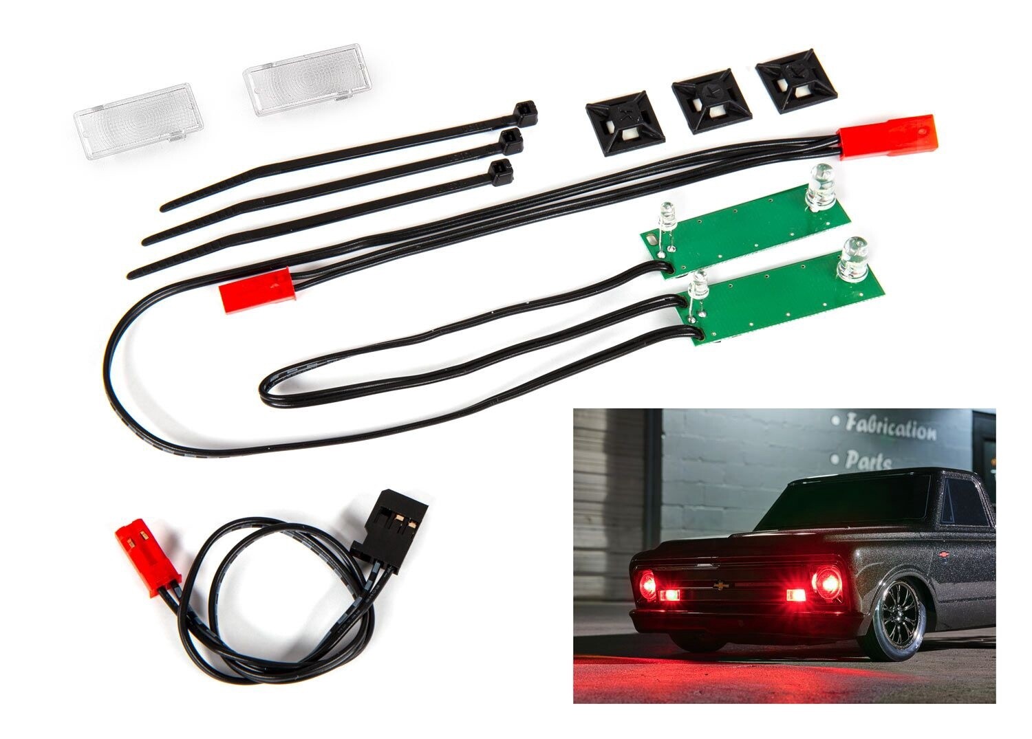 LED Light front red - 9496R